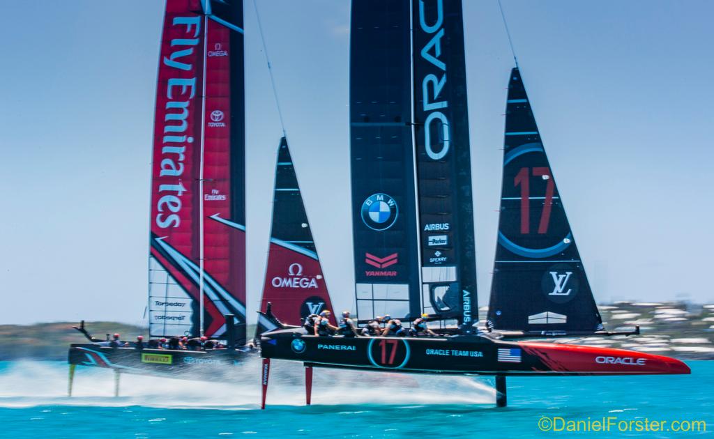 Day  2, 2017 35th America's Cup Bermuda photo copyright Daniel Forster http://www.DanielForster.com taken at  and featuring the  class