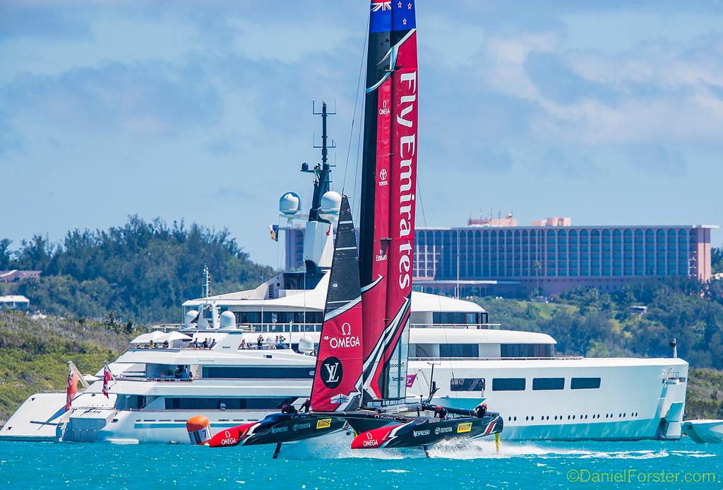 Ernesto Bertarelli's VAVA<br />
<br />
Day  4<br />
2017 35th America's Cup Bermuda  © Daniel Forster http://www.DanielForster.com