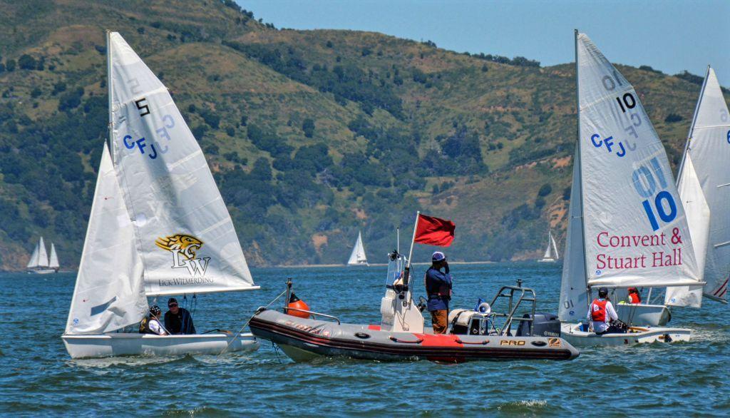 A new vision for high school sailing is forming on San Francisco Bay thanks to work, leadership and organizational efforts from local-area yacht clubs © Kimball Livingston / St Francis Yacht Club