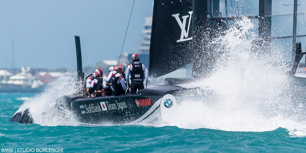 Louis Vuitton America's Cup Challenger Playoffs Semi-Finals Race Day 6 - SoftBank Team Japan ©  BMW | Studio Borlenghi