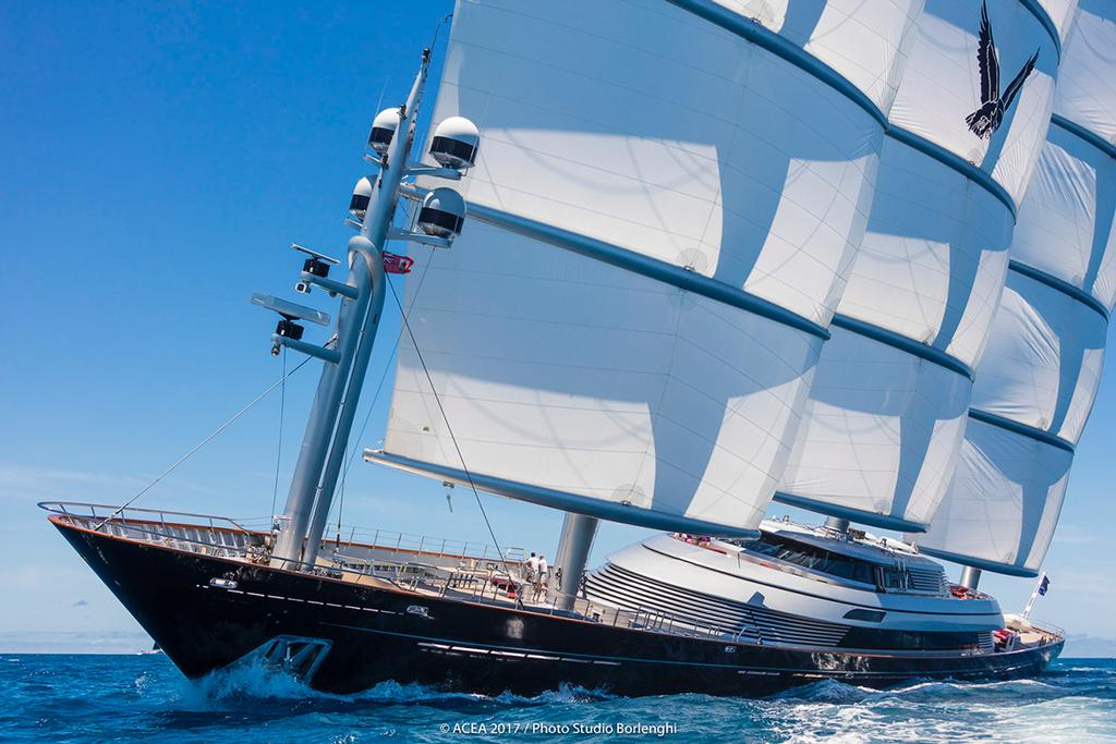 14/06/2017 - Bermuda (BDA) - 35th America's Cup Bermuda 2017 - America's Cup Superyacht Regatta - Maltese Falcon, 88m, Perini Navi ©  ACEA 2017 / Photo Studio Borlenghi