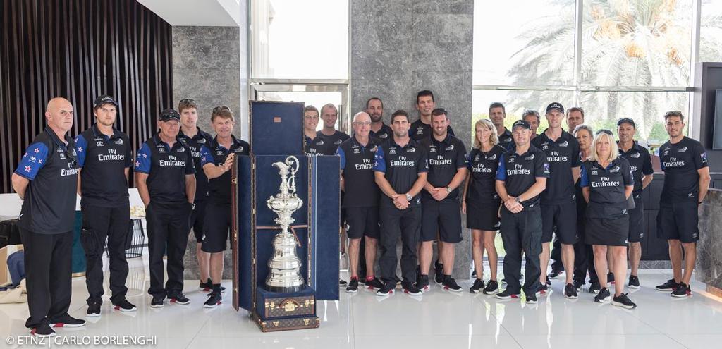 Emirates Team New Zealand in Dubai &copy; ETNZ/Carlo Borlenghi