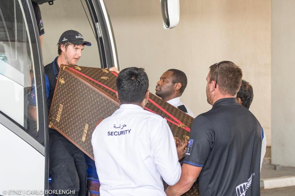 Emirates Team New Zealand in Dubai &copy; ETNZ/Carlo Borlenghi