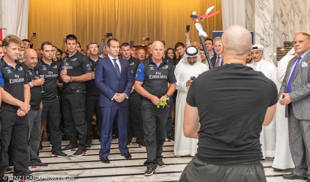 Emirates Team New Zealand in Dubai &copy; ETNZ/Carlo Borlenghi