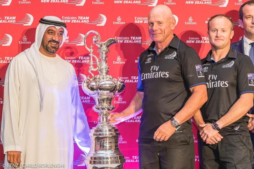 Emirates Team New Zealand in Dubai &copy; ETNZ/Carlo Borlenghi