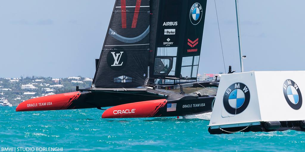 35th America's Cup Match - Race Day 2 - ORACLE TEAM USA photo copyright  BMW | Studio Borlenghi taken at  and featuring the  class