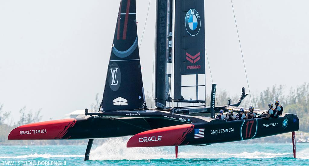 35th America's Cup Match - Race Day 2 - ORACLE TEAM USA photo copyright  BMW | Studio Borlenghi taken at  and featuring the  class