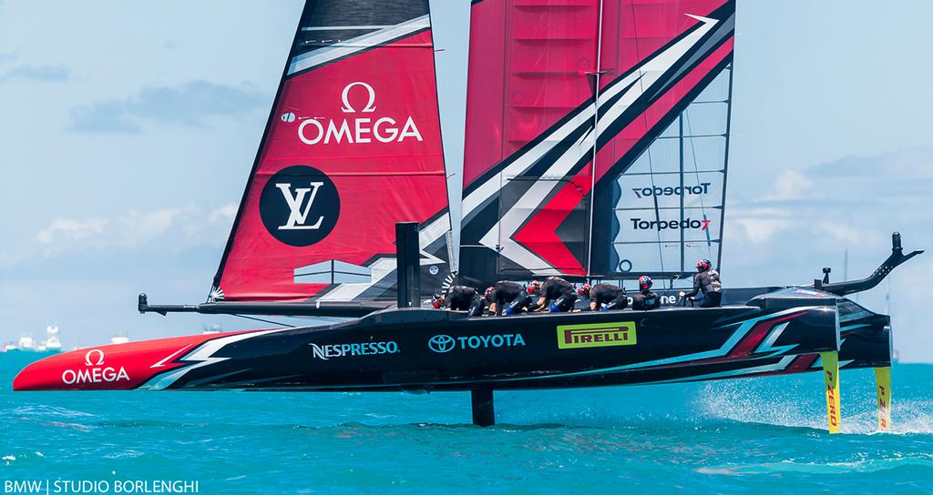 35th America's Cup Match - Day 4 - Emirates Team New Zealand ©  BMW | Studio Borlenghi