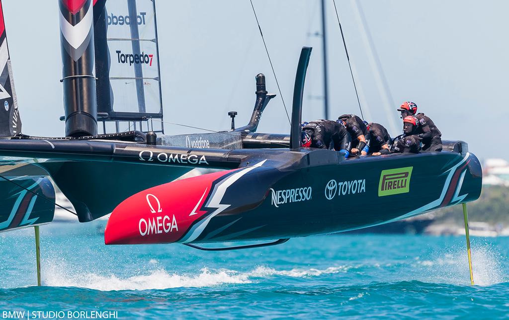 35th America's Cup Match - Day 4 - Emirates Team New Zealand ©  BMW | Studio Borlenghi