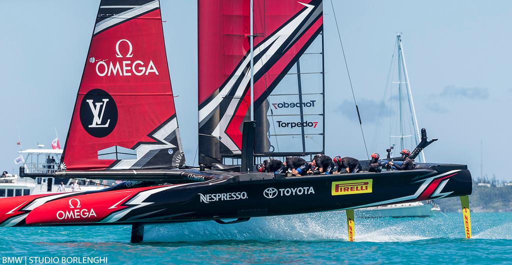 35th America's Cup Match - Day 4 - Emirates Team New Zealand ©  BMW | Studio Borlenghi