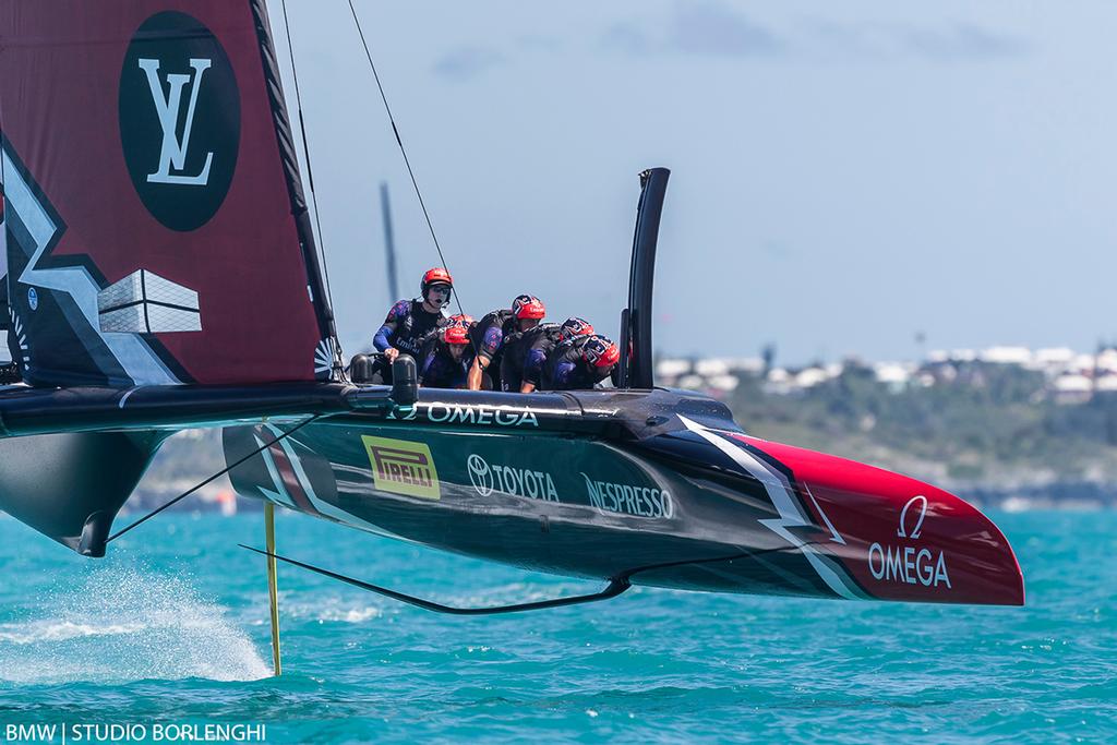 35th America's Cup Match - Day 4 - Emirates Team New Zealand ©  BMW | Studio Borlenghi