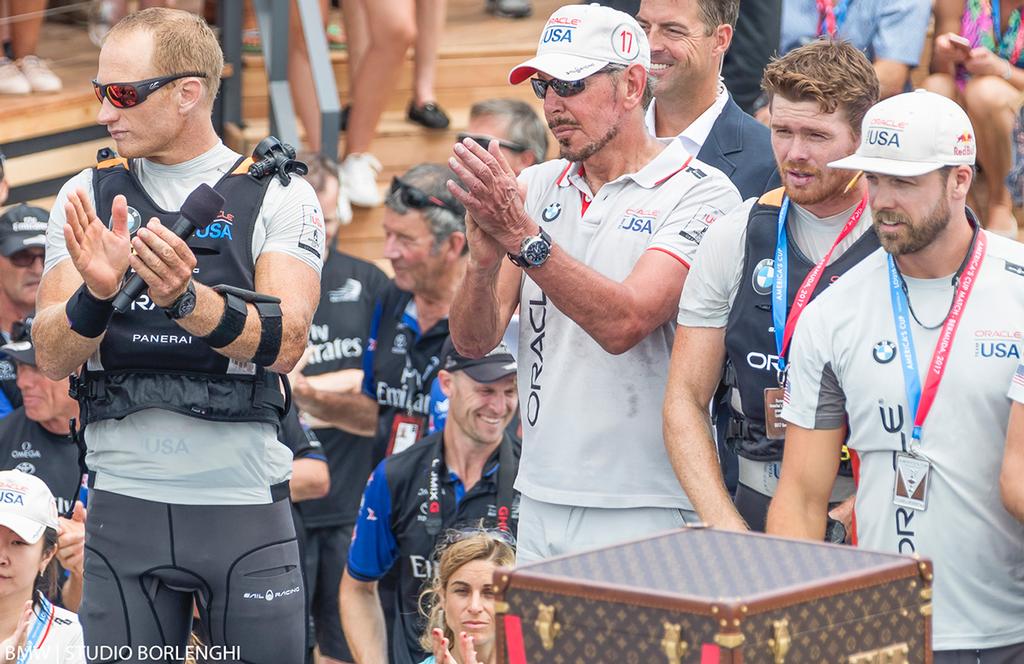 America's Cup Match - Emirates Team New Zealand, Prize giving ceremony ©  BMW | Studio Borlenghi