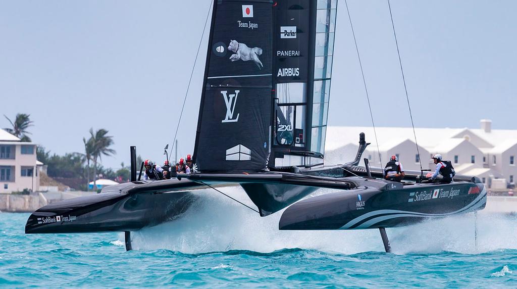 2017 America's Cup Qualifiers Race Day 7 Round Robin 2 - SoftBank Team Japan © Studio Borlenghi | Gattini