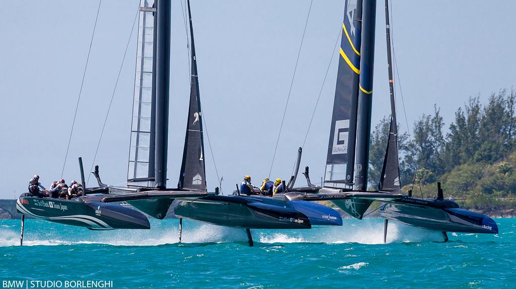 2017 Louis Vuitton America’s Cup Challenger Playoffs Semi-Finals Race - Day 3 ©  BMW | Studio Borlenghi-Gattini