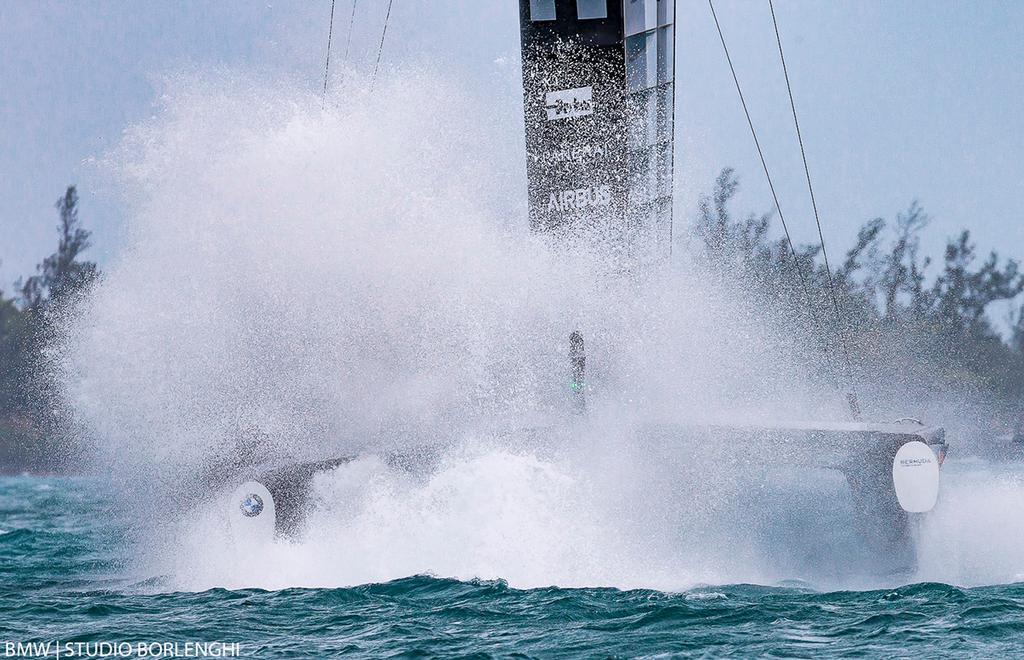 2017 Louis Vuitton America's Cup Challenger Playoffs Semi-Finals Race - Day 3 photo copyright  BMW | Studio Borlenghi-Gattini taken at  and featuring the  class