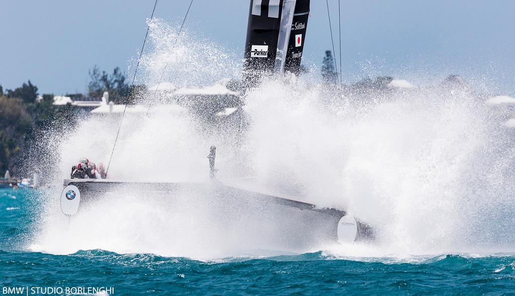 Louis Vuitton America's Cup Challenger Playoffs Semi-Finals Race Day 6 - SoftBank Team Japan ©  BMW | Studio Borlenghi