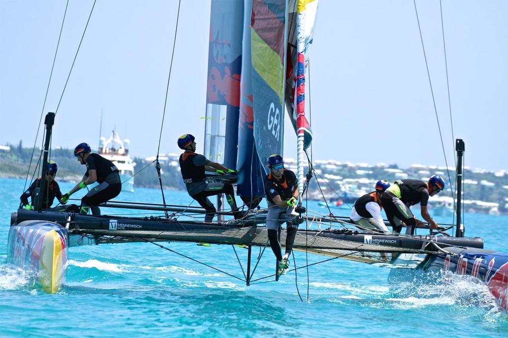 Day 4 Red Bull Youth America's Cup part of the 35th America's Cup Regatta photo copyright Richard Gladwell www.photosport.co.nz taken at  and featuring the  class