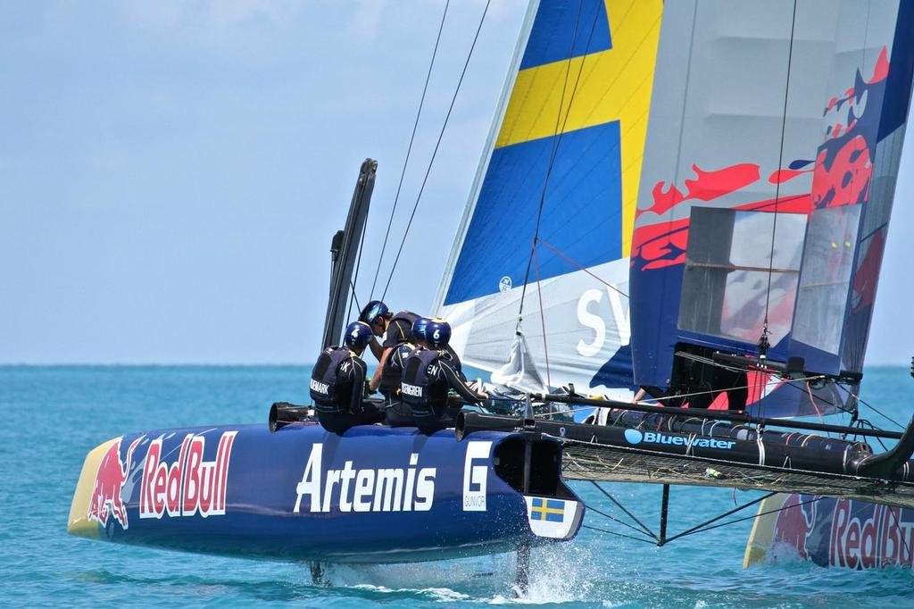 Day 4 Red Bull Youth America's Cup part of the 35th America's Cup Regatta photo copyright Richard Gladwell www.photosport.co.nz taken at  and featuring the  class