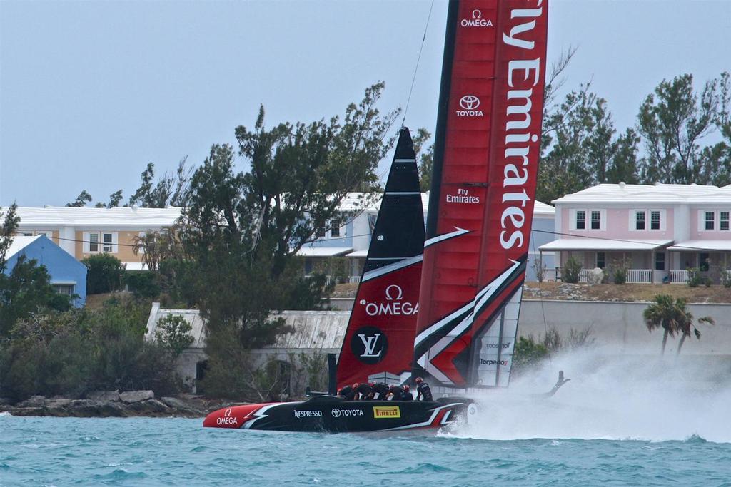 Emirates Team New Zealand - Round Robin 2, Day 7 - 35th America’s Cup - Bermuda  June 2, 2017 © Richard Gladwell www.photosport.co.nz