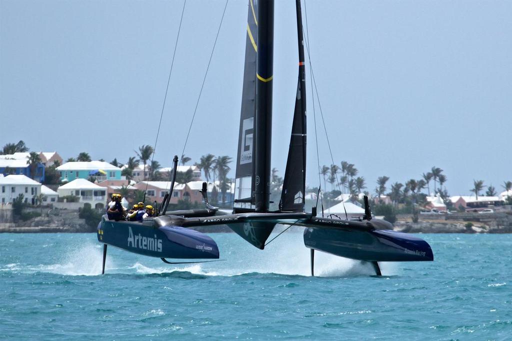 Artemis Racing - Round Robin 2, Day 7 - 35th America’s Cup - Bermuda  June 1, 2017 © Richard Gladwell www.photosport.co.nz