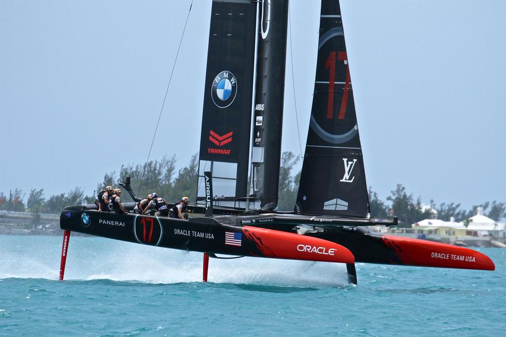 Oracle Team USA - Round Robin 2, Day 7 - 35th America’s Cup - Bermuda  June 1, 2017 © Richard Gladwell www.photosport.co.nz