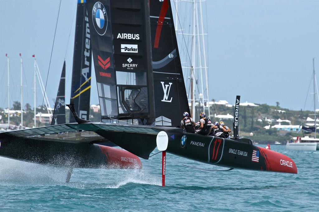 Oracle Team USA - Round Robin 2, Day 7 - 35th America’s Cup - Bermuda  June 2, 2017 © Richard Gladwell www.photosport.co.nz