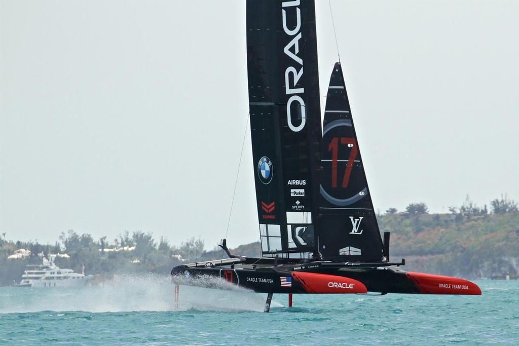 Oracle Team USA - Round Robin 2, Day 7 - 35th America's Cup - Bermuda  June 2, 2017 © Richard Gladwell www.photosport.co.nz