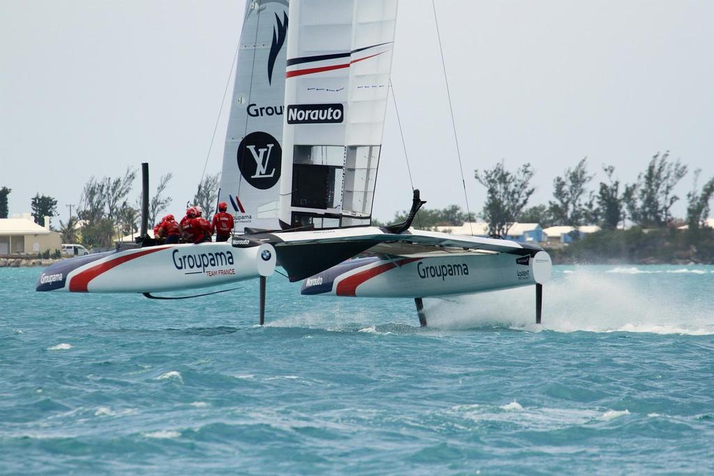 Groupama Team France Round Robin 2, Day 7 - 35th America's Cup - Bermuda  June 1, 2017 © Richard Gladwell www.photosport.co.nz