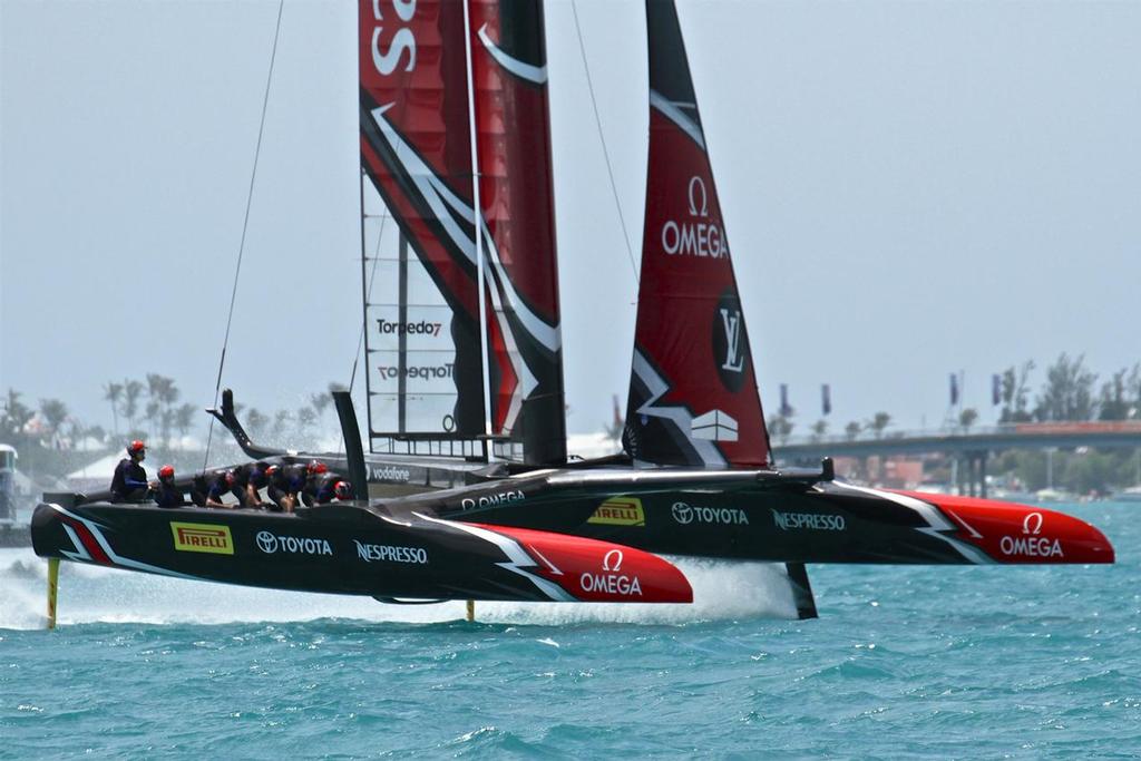 Emirates Team New Zealand - Round Robin 2, Day 7 - 35th America's Cup - Bermuda  June 2, 2017 © Richard Gladwell www.photosport.co.nz