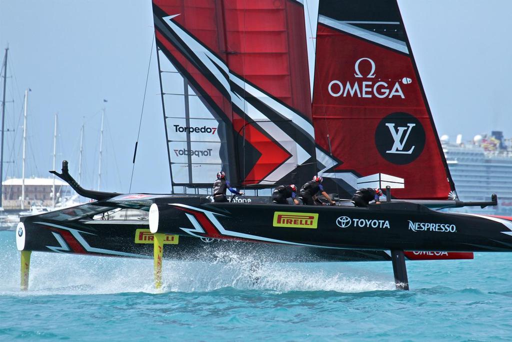 Emirates Team New Zealand - Round Robin 2, Day 7 - 35th America's Cup - Bermuda  June 2, 2017 © Richard Gladwell www.photosport.co.nz