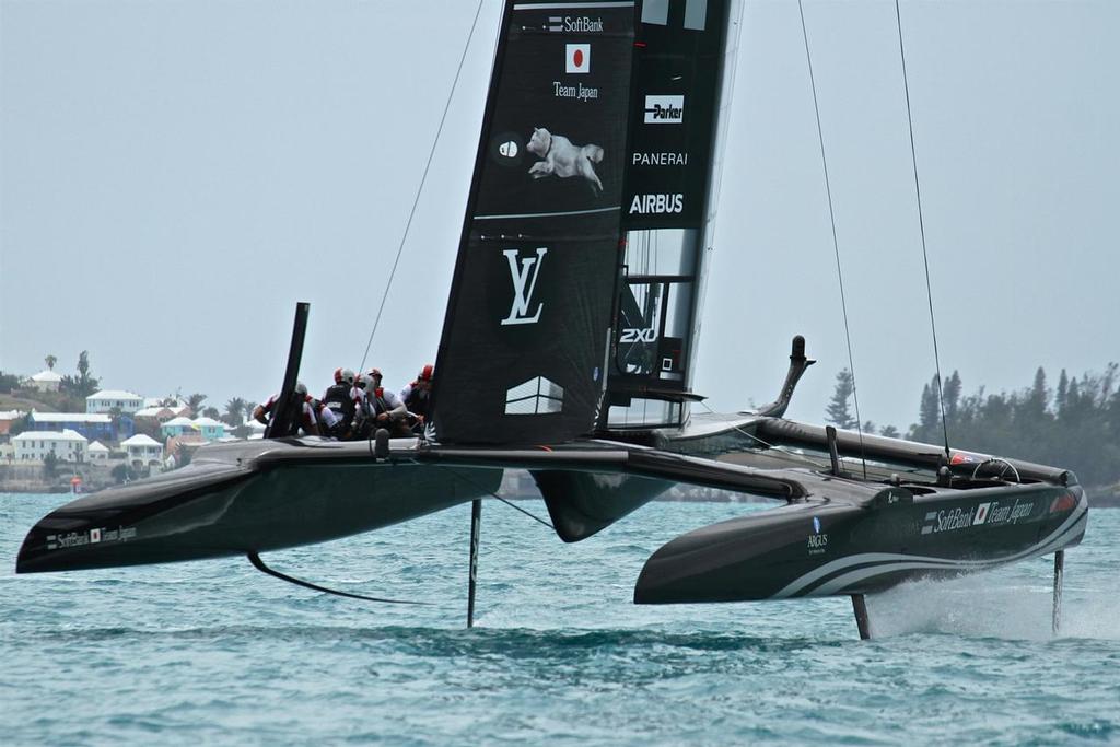 Softbank Team Japan - Round Robin 2, Day 7 - 35th America's Cup - Bermuda  June 2, 2017 © Richard Gladwell www.photosport.co.nz