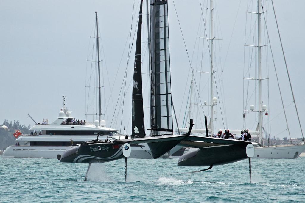 Softbank Team Japan - Round Robin 2, Day 8 - 35th America's Cup - Bermuda  June 3, 2017 © Richard Gladwell www.photosport.co.nz