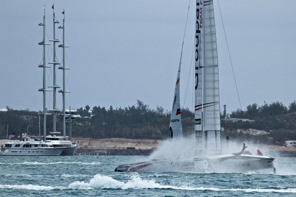 Groupama Team France Round Robin 2, Day 8 - 35th America's Cup - Bermuda  June 3, 2017 © Richard Gladwell www.photosport.co.nz