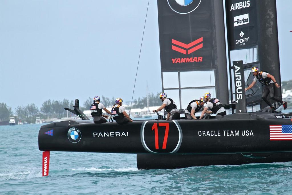 Oracle Team USA - Round Robin 2, Day 7 - 35th America's Cup - Bermuda  June 2, 2017 © Richard Gladwell www.photosport.co.nz