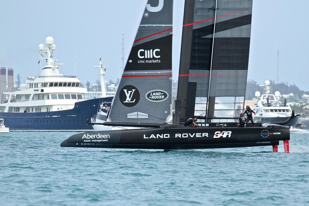 Land Rover BAR - Round Robin 2, Day 8 - 35th America's Cup - Bermuda  June 3, 2017 © Richard Gladwell www.photosport.co.nz