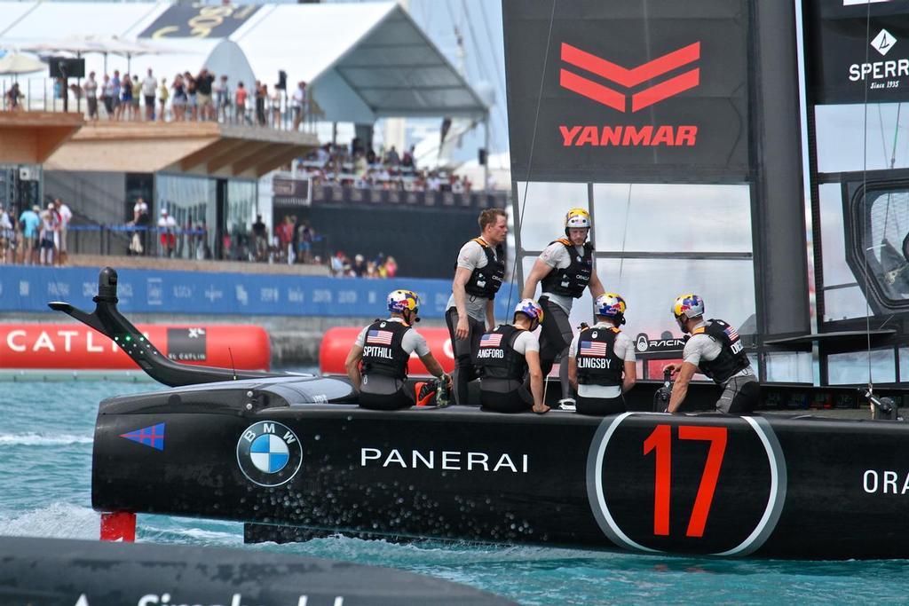 Oracle Team USA - Round Robin 2, Day 8 - 35th America's Cup - Bermuda  June 3, 2017 © Richard Gladwell www.photosport.co.nz