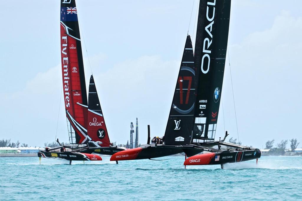 Emirates Team NZ - Round Robin 2 - America's Cup 2017, June 3, 2017 Great Sound Bermuda photo copyright Richard Gladwell www.photosport.co.nz taken at  and featuring the  class