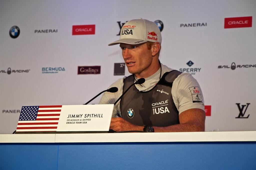 Jimmy Spithill - Oracle Team USA - Round Robin 2, Day 8 - 35th America's Cup - Bermuda  June 3, 2017 photo copyright Richard Gladwell www.photosport.co.nz taken at  and featuring the  class