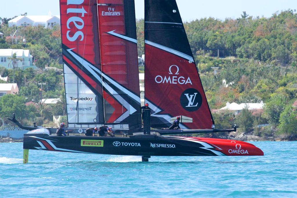 Emirates Team NZ - Semi-Finals  - America's Cup 2017, June 4, 2017 Great Sound Bermuda © Richard Gladwell www.photosport.co.nz