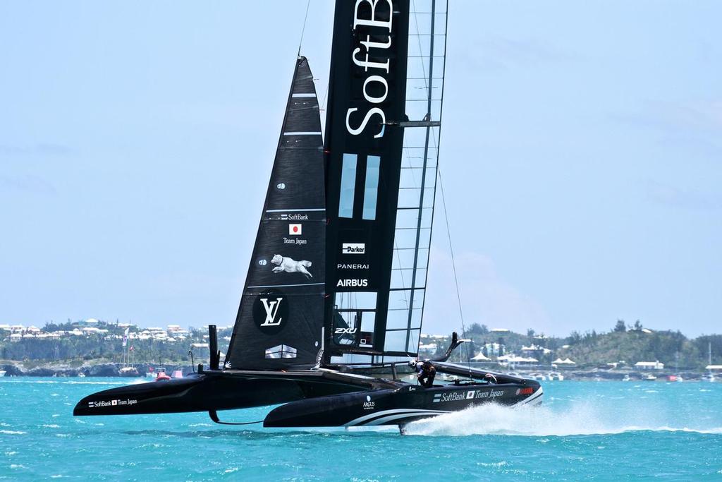 Softbank Team Japan - Semi-Final, Day 10 - 35th America’s Cup - Bermuda  June 5, 2017 © Richard Gladwell www.photosport.co.nz