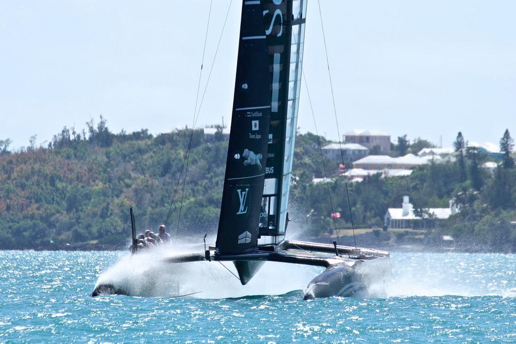 Softbank Team Japan - Semi-Final, Day 10 - 35th America’s Cup - Bermuda  June 5, 2017 © Richard Gladwell www.photosport.co.nz