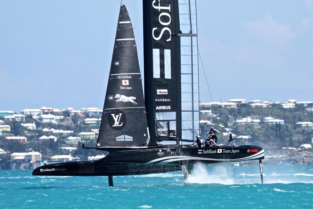 Softbank Team Japan - Semi-Final2, Day 10 - 35th America’s Cup - Bermuda  June 5, 2017 © Richard Gladwell www.photosport.co.nz