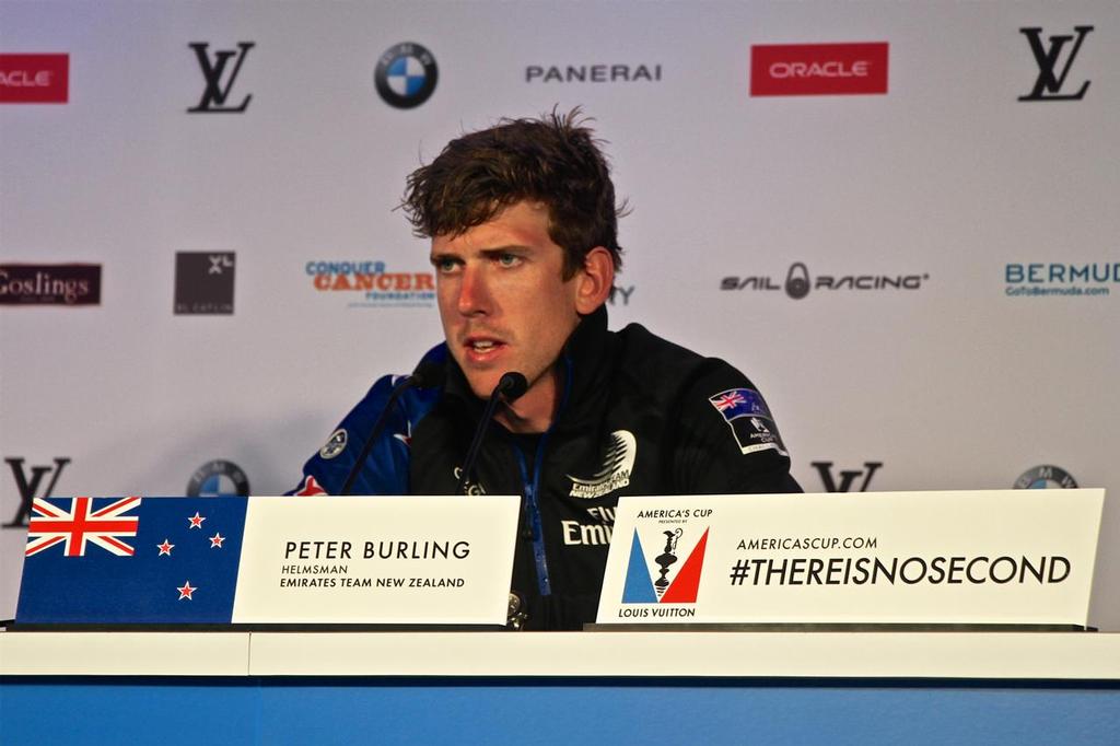 Peter Burling - Emirates Team New Zealand - Semi-Final, Day 11 - 35th America’s Cup - Bermuda  June 6, 2017 © Richard Gladwell www.photosport.co.nz