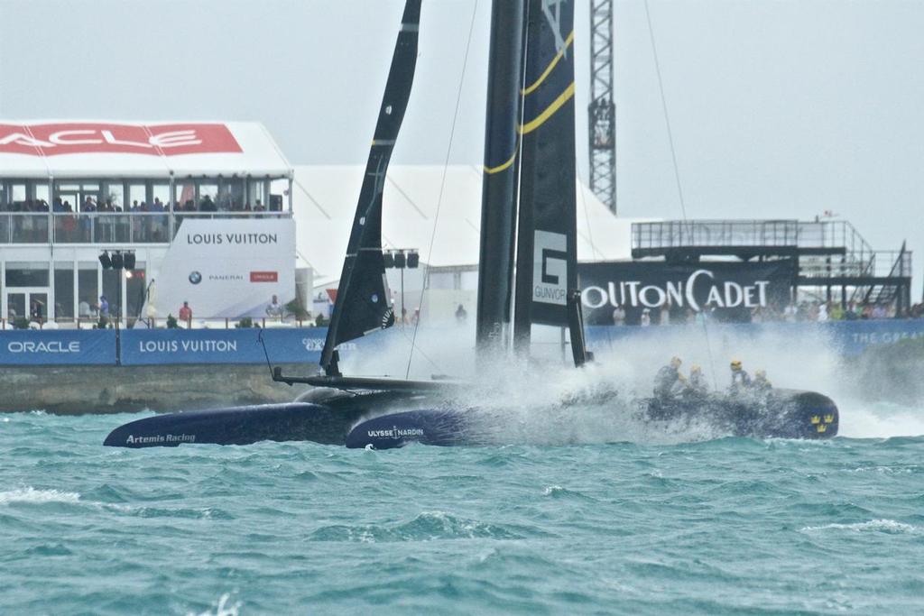 Artemis Racing - Semi-Finals, Day 10  - 35th America’s Cup - Bermuda  June 5, 2017 © Richard Gladwell www.photosport.co.nz