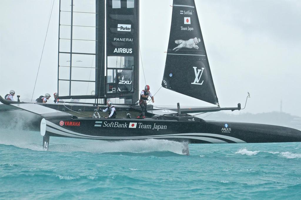 Softbank Team Japan - Semi-Final, Day 11 - 35th America’s Cup - Bermuda  June 56, 2017 © Richard Gladwell www.photosport.co.nz