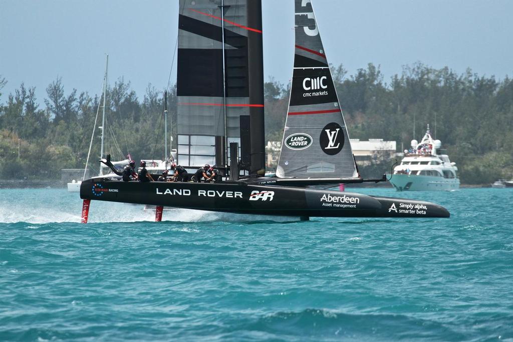 Land Rover BAR - Semi-Finals, Day 12 - 35th America’s Cup - Bermuda  June 8, 2017 © Richard Gladwell www.photosport.co.nz