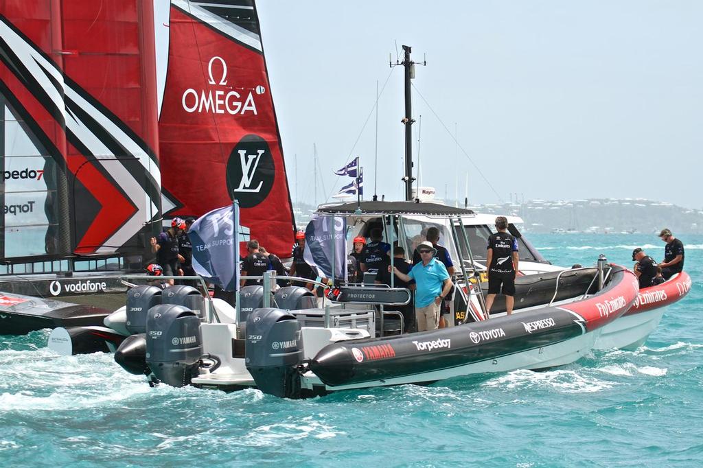 Emirates Team New Zealand - Semi-Final, Day 12 - 35th America’s Cup - Bermuda  June 8, 2017 © Richard Gladwell www.photosport.co.nz