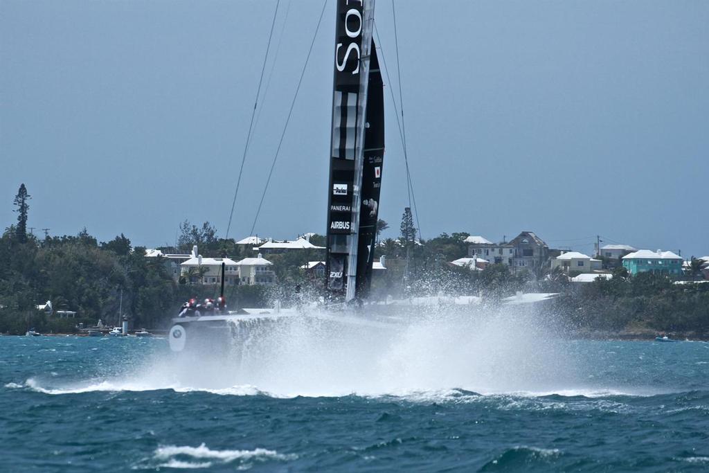 Softbank Team Japan - Semi-Final, Day 12 - 35th America’s Cup - Bermuda  June 9, 2017 © Richard Gladwell www.photosport.co.nz