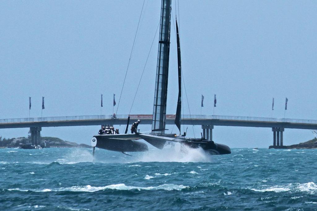 Softbank Team Japan - Semi-Final, Day 12 - 35th America’s Cup - Bermuda  June 9, 2017 © Richard Gladwell www.photosport.co.nz