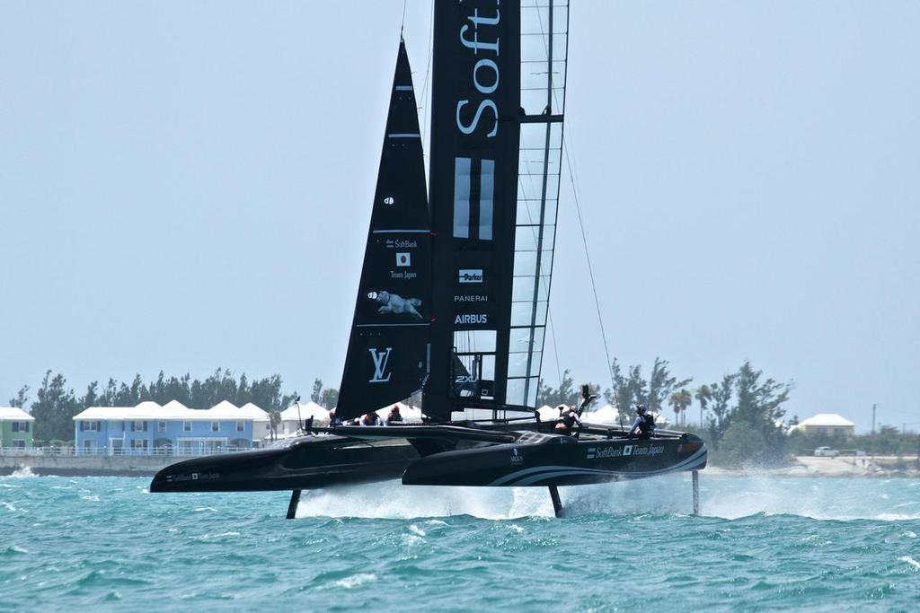 Softbank Team Japan - Semi-Final, Day 12 - 35th America’s Cup - Bermuda  June 9, 2017 © Richard Gladwell www.photosport.co.nz